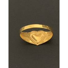 Load image into Gallery viewer, 18K Gold Ring Heart 0.78 grams Size 6.25 - Rafant
