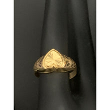 Load image into Gallery viewer, 18K Gold Ring Heart 1.37 grams Size 10 - Rafant
