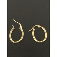 Load image into Gallery viewer, 18K Gold Earrings Hoops Loops Small 1.03 grams - Rafant
