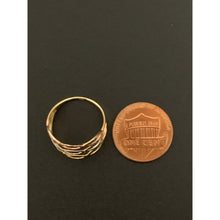 Load image into Gallery viewer, 18K Gold Ring Tricolor White Yellow Rose Gold 1.86 grams S 6 - Rafant
