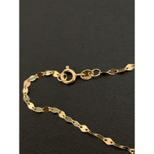 Load image into Gallery viewer, 18K Gold Necklace Chain 17.75&quot; with Mother and Child Pendant Dainty Lightweight - Rafant
