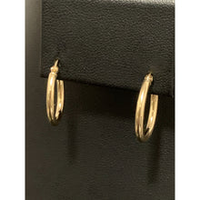 Load image into Gallery viewer, 18K Gold Earrings Hoops Loops Small 1.03 grams - Rafant
