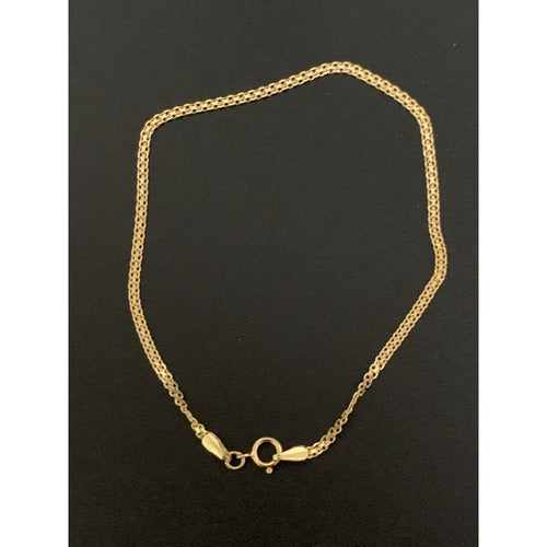 18K Gold Chain Bracelet 7.5 inches 1.40 grams - Rafant