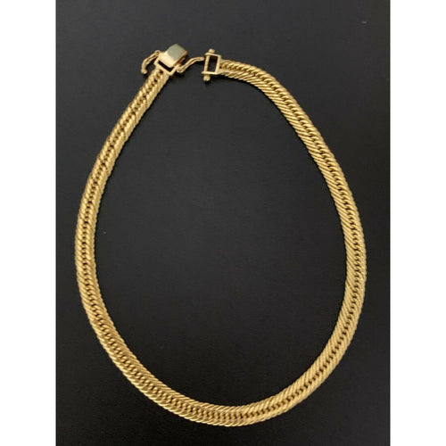 18K Japan Gold Chain Bracelet Size 8 inches 4.13 grams - Rafant