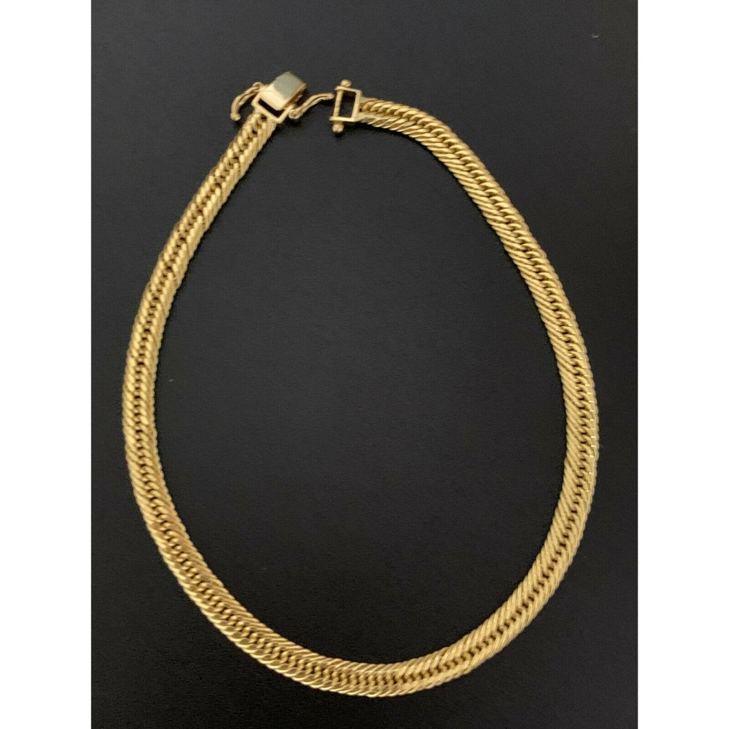 18K Japan Gold Chain Bracelet Size 8 inches 4.13 grams - Rafant
