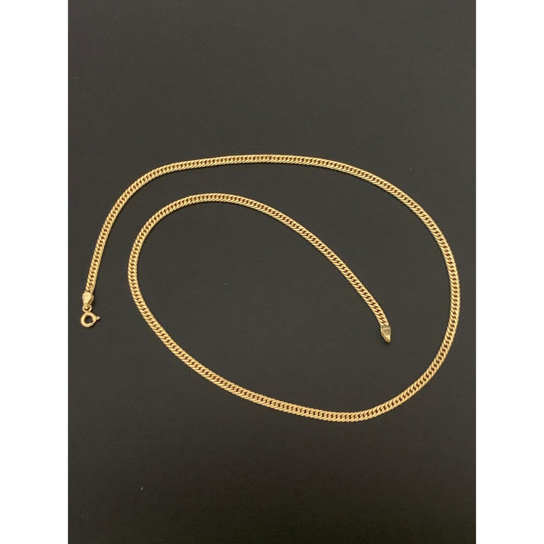 18K Gold Necklace Chain 18 inches 5.31 grams - Rafant