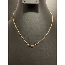 Load image into Gallery viewer, 18K Gold Necklace Chain 17.75 inches 0.70 grams with Defects Kinks - Rafant
