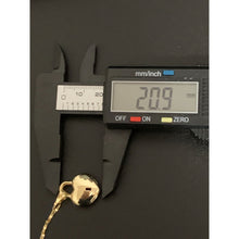 Load image into Gallery viewer, 18K Gold Necklace Chain 17.75 inches with Heart Pendant 2.85 grams - Rafant
