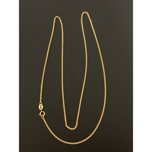 18K Gold Necklace Chain 20 inches 1.67 grams - Rafant