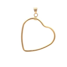 Load image into Gallery viewer, 18K Yellow Gold Pendant Heart Large - Rafant
