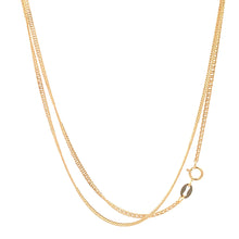 Load image into Gallery viewer, 18K Yellow Gold Necklace Chain Curb 24 inches 2.33 grams - Rafant
