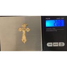 Load image into Gallery viewer, 18K Gold Pendant Cross 2.08 grams - Rafant
