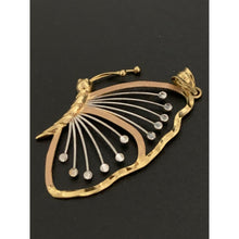 Load image into Gallery viewer, 18K Gold Pendant Butterfly 2.35 grams - Rafant
