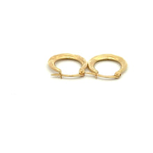 Load image into Gallery viewer, 18K Gold Earrings Hoops Small 1.38 grams - Rafant
