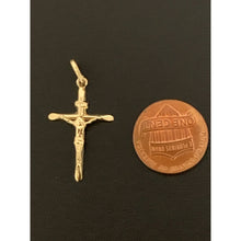 Load image into Gallery viewer, 18K Gold Pendant Cross 0.68 grams - Rafant
