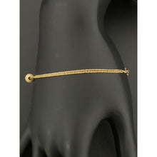 Load image into Gallery viewer, 18K Gold Bracelet Frosted Balls Size 7.5&quot; - Rafant
