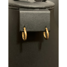Load image into Gallery viewer, 18K Gold Earrings Hoops Loops Small 0.87 grams - Rafant
