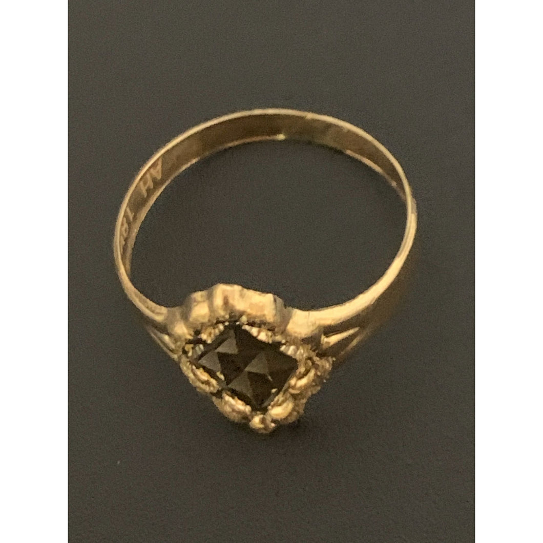 18K Gold Ring 1.53 grams sIZE 8 - Rafant