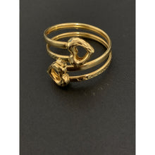 Load image into Gallery viewer, 18K Yellow Gold Ring Heart Size 7 - Rafant
