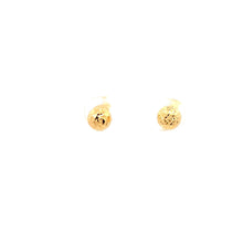 Load image into Gallery viewer, 18K Yellow Gold Earrings Stud Ball 1.01 grams Small - Rafant
