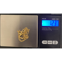 Load image into Gallery viewer, 18K Gold Necklace Chain 18 inches with Open Heart Pendant 1.23 grams - Rafant
