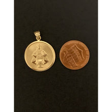 Load image into Gallery viewer, 18K Gold Pendant Mother Child Senior Sto. Nino 2.72 grams - Rafant
