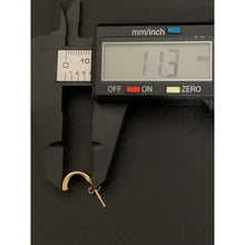 Load image into Gallery viewer, 18K Gold Earrings Stud Post 1.03 grams - Rafant
