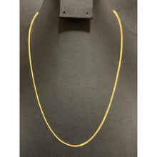 Load image into Gallery viewer, 18K Gold Necklace Chain Popcorn 20 inches 1.96 grams - Rafant
