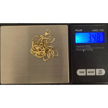 Load image into Gallery viewer, 18K Gold Bracelet Oval Chain Link 3.48 grams 7.5 inches - Rafant
