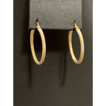 Load image into Gallery viewer, 18K Yellow Gold Earrings Hoops Loops - Rafant
