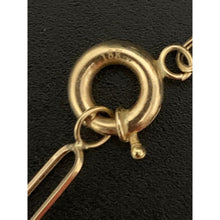 Load image into Gallery viewer, 18K Gold Necklace Paperclip 17.5 inches 2.89 grams - Rafant
