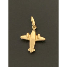 Load image into Gallery viewer, 18K Gold Pendant Airplane 0.91 grams - Rafant
