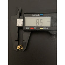 Load image into Gallery viewer, 18K Gold Earrings Stud Heart Infinity 1.24 grams - Rafant
