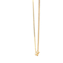 Load image into Gallery viewer, 18K Yellow Gold Necklace Chain Bismark 1.56 grams 18 inches - Rafant
