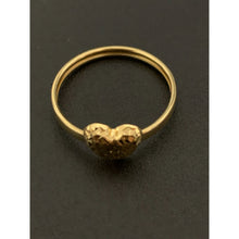 Load image into Gallery viewer, 18K Gold Ring Heart Size 6 - Rafant
