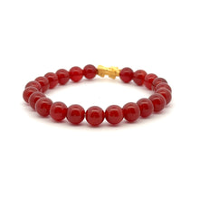 Load image into Gallery viewer, 24K Gold  Lucky Charm Piyao Pixiu Bracelet Natural Gemstones Birthstones Feng Shui - Rafant
