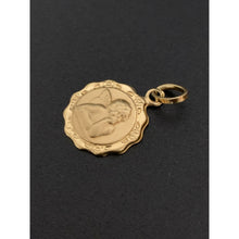 Load image into Gallery viewer, 18K Gold Pendant Angel Small 0.77 grams - Rafant
