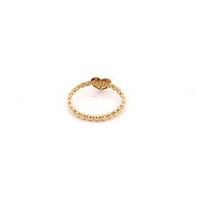 Load image into Gallery viewer, 18K Yellow Gold Ring Heart 0.61 grams - Rafant
