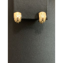 Load image into Gallery viewer, 18K Saudi Gold Earrings French Clips 1.29 grams - Rafant
