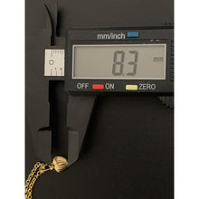 Load image into Gallery viewer, 18K Gold Bracelet with Puffed Heart Charm 1.58 grams Size 7.25 inches - Rafant
