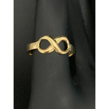 Load image into Gallery viewer, 18K Yellow Gold Ring Infinity Size 7 - Rafant
