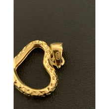 Load image into Gallery viewer, 18K Gold Pendant Charm Open Heart 0.44 grams - Rafant
