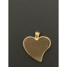 Load image into Gallery viewer, 18K Gold Pendant Heart 1.65 grams with Defects Scratches in the Back of the Pendant - Rafant
