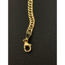 Load image into Gallery viewer, 18K Yellow Gold Necklace Chain Curb 22 inches - Rafant
