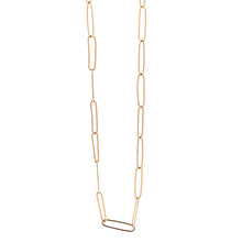 Load image into Gallery viewer, 18K Yellow Gold Bracelet Paperclips 1.01 grams 8 inches - Rafant
