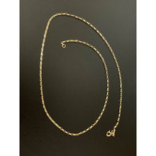 Load image into Gallery viewer, New Real 18K Saudi Gold Cable Chain Necklace 18&quot; Item#271 - Rafant
