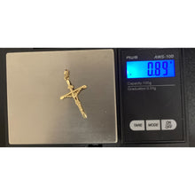 Load image into Gallery viewer, 18K Gold Pendant Cross 0.89 grams - Rafant
