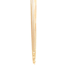 Load image into Gallery viewer, 18K Yellow Gold Necklace Chain Curb 24 inches 2.33 grams - Rafant
