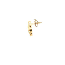 Load image into Gallery viewer, 18K Gold Earrings Stud Flower 2.21 grams - Rafant
