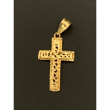Load image into Gallery viewer, 18K Gold Pendant Cross 1.12 grams - Rafant

